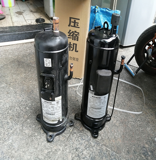 庐山中央空调压缩机的更换维修